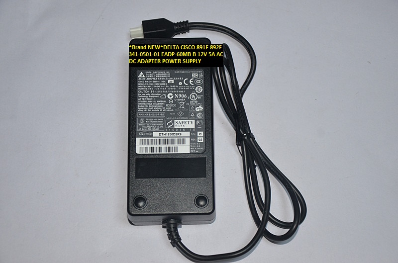 *Brand NEW*12V 5A EADP-60MB B DELTA 892F 341-0501-01 CISCO 891F AC DC ADAPTER POWER SUPPLY - Click Image to Close